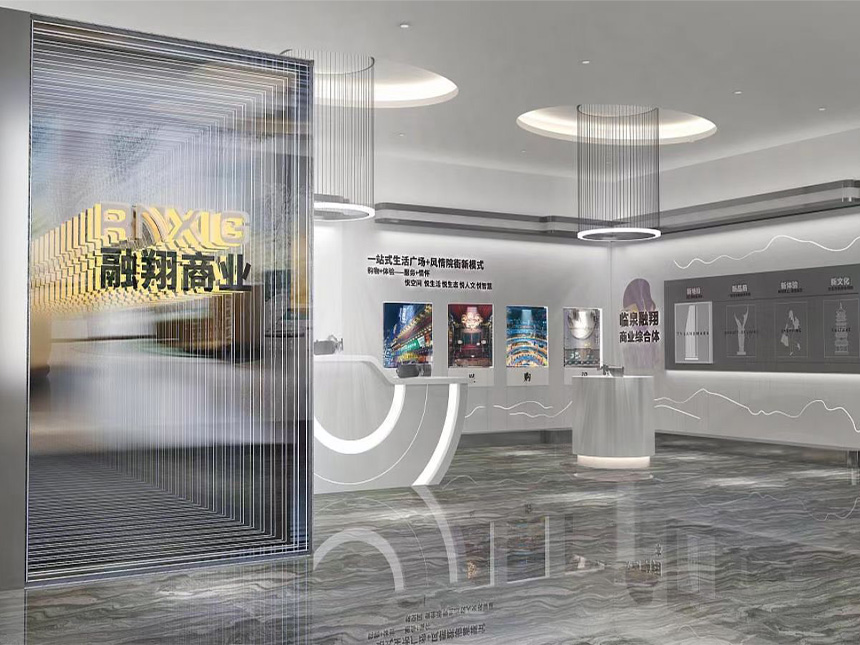 公司展廳設計與制作，企業(yè)展廳制作，室內(nèi)展廳設計制作