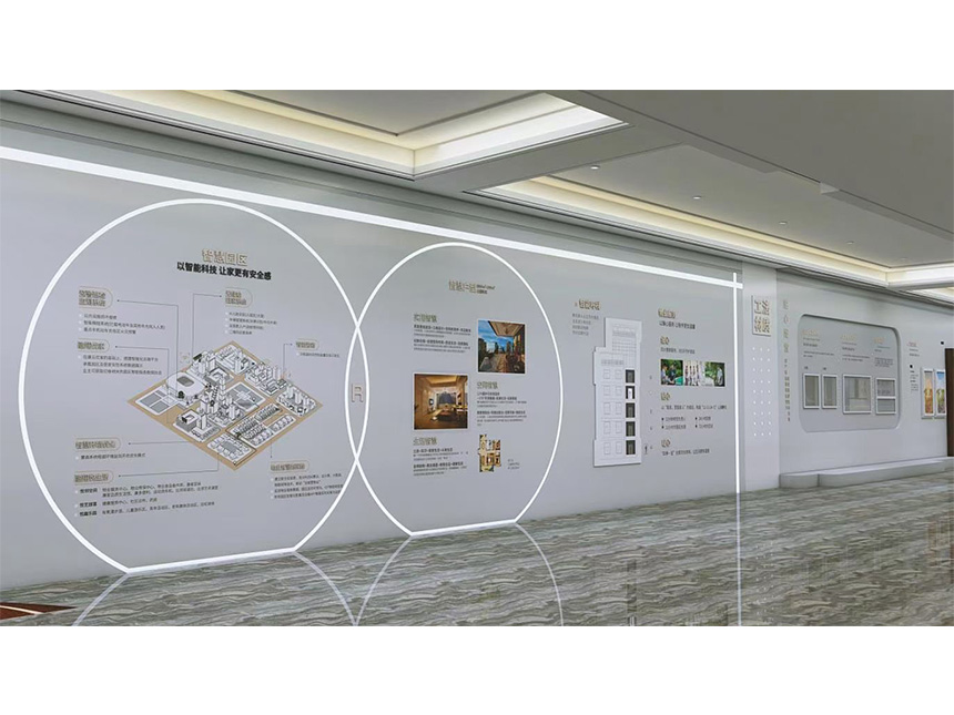 公司展廳設(shè)計(jì)與制作，企業(yè)展廳制作，室內(nèi)展廳設(shè)計(jì)制作(圖2)