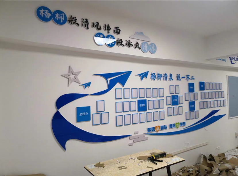 會(huì)議室文化墻企業(yè)，企業(yè)文化墻，公司文化墻設(shè)計(jì)制作(圖2)